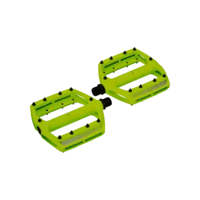 BBB CoolRide BPD-36 MTB Plattformpedale Neon Gelb – Robuste Aluminium-Pedale