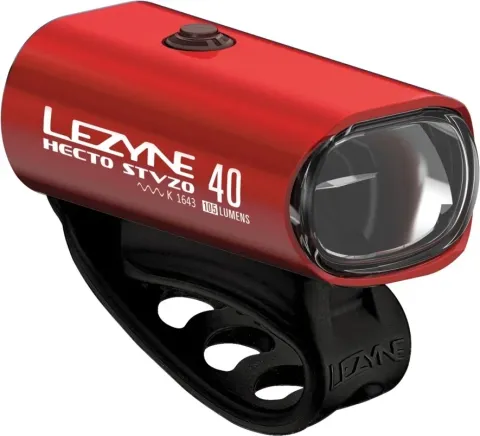 Lezyne Hecto Drive STVZO 40 Fahrrad-Frontlicht rot
