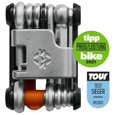 SKS Multitool TOM 18 – Kompaktes Fahrradwerkzeug mit 18 Funktionen