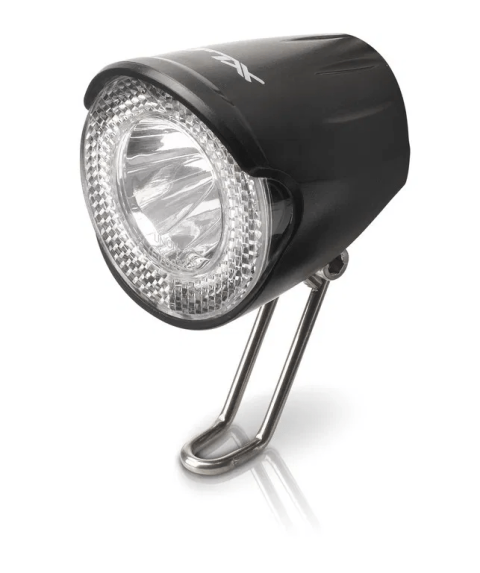 XLC LED Dynamo Frontlicht CL-D02 – Scheinwerfer mit 20 Lux & StVZO-Zulassung