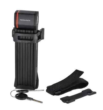Trelock FS 280 TWO-GO Faltschloss, 100 cm mit X-MOVE Halter