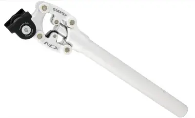SR SUNTOUR Parallelogramm-Federsattelstütze SP25 – Verstellbare Dämpfung 31,6 mm