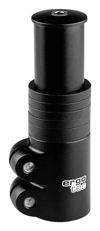 Ergotec A-Head Adapter 3 - Aluminium, 56/61/66/71/76mm, Schwarz