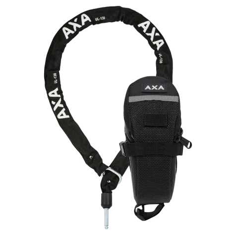 AXA ULC 130/5,5 Einsteckkette – 130 cm, inkl. Tasche, schwarz