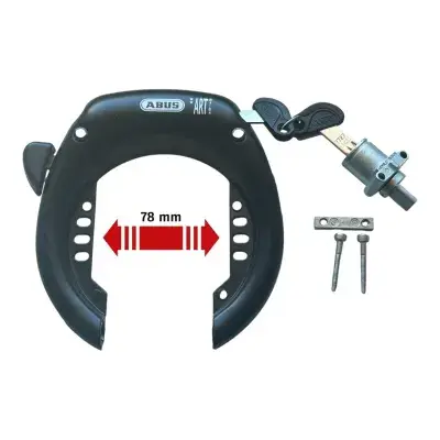Bosch Rahmen u. Akkuschloss-Set Intube Abus 5650L E-Bike für breite Reifen