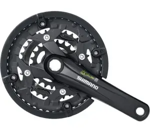 Shimano Kurbelgarnitur ALIVIO FC-T4010 Octalink - 170mm 48-36-26 schwarz - 9-fach