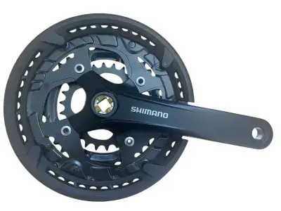 Shimano FC-T3010 Kurbelgarnitur Vierkant 3x9 Fach 170mm 48/36/26 Zähne
