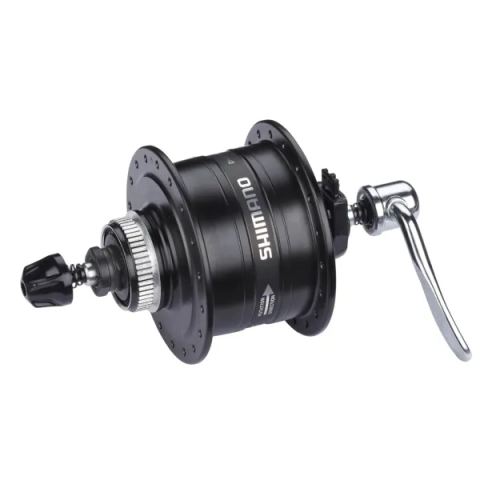 Nabendynamo SHIMANO DH-3D37 Center-Lock Scheibenbremse 32 Loch