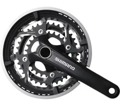 SHIMANO FC-T551 KURBELGARNITUR 26/36/48 Zähne 170mm MIT KETTENSCHUTZRING