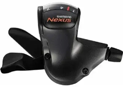Schalthebel Shimano Nexus 7 SL-7S50 Rapidfire Plus, schwarz – präzise 7-Gang-Schaltung