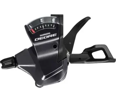 Shimano Deore SL-T6000 Schalthebel – Links, 2/3-fach, Rapidfire Plus, 1800 mm
