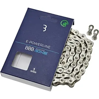 BBB BCH-01E E-PowerLine E-Bike Kette Nabenschaltung, 136 Glieder