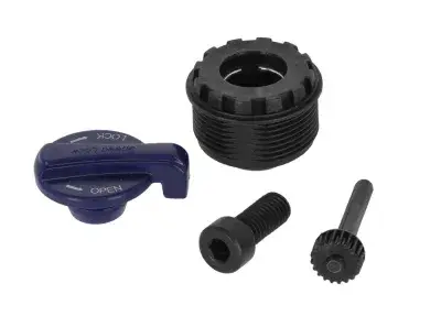 SR Suntour Drehdeckel SF15 NVX HLO – 32 mm, schwarz