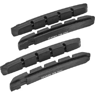 Shimano M70R2 Bremsschuhe – 2 Paar, schwarz, für Keramikfelgen