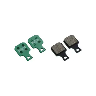 BBB BBS-372E DiscStop Bremsbeläge – für E-Bikes, Magura kompatibel, grün