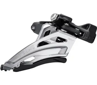 Shimano Deore FD-M4100-M Umwerfer – 2x10-fach, Side-Swing, Front Pull, 34,9 mm