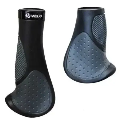 Fahrrad Griffe Velo ATTUNE Paar 140/92mm Dreikompenenten-GEL-Schraubgriff