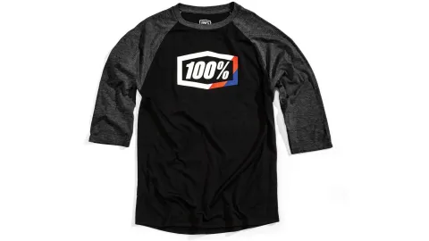 100% Stripes 3/4 Tech tee