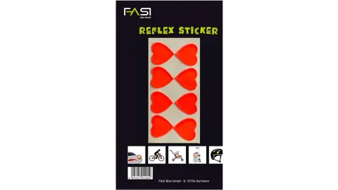 Fasi Reflex Sticker Herzen