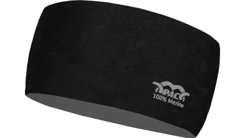 P.A.C. Merino Headband Total Black