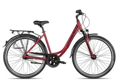 Adler Verona NEXUS Wave | cherryred matt | 45 cm | Cityräder