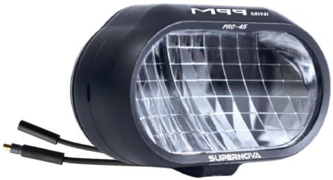Supernova M99 Mini Pro E-45 Scheinwerfer Schwarz Modell 2026