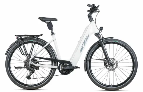 KTM Macina L-CX - 28 Zoll 625Wh 10K Wave - Metallic White