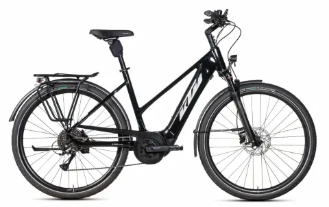 KTM Macina S - 28 Zoll 500Wh 8K Trapez - Flaming Black