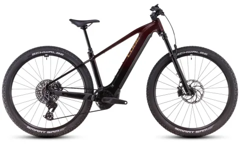 Cube Reaction Hybrid SLT - 27.5 / 29 Zoll 800Wh 12K Diamant - solareclipse n bronze