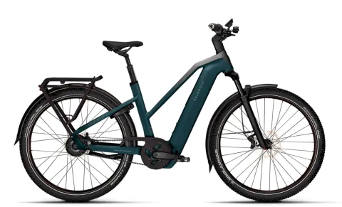 Kalkhoff ENTICE 5+ ADVANCE BELT - 29 Zoll 800Wh Enviolo Trapez - darksprings / jetgrey matt
