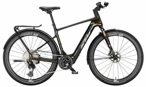 KTM MACINA SPORT SX PRIME - 28 Zoll 400Wh 12K Diamant - transparent gold (grey+gold)