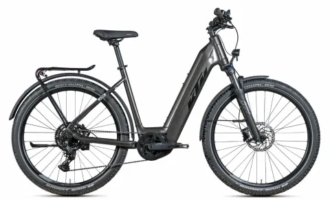 KTM MACINA TEAM LFC - 27,5 Zoll 750Wh 9K Wave - Steel Grey
