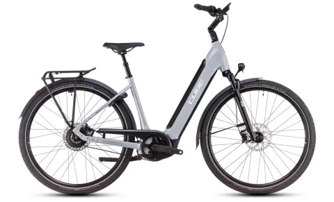 Cube Supreme Hybrid Deluxe SLX 625 - 28 Zoll 625Wh Enviolo Wave - polargrey´n´white