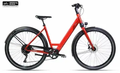Coboc Kallio CMF - 28 Zoll 380Wh 11K Wave - Red