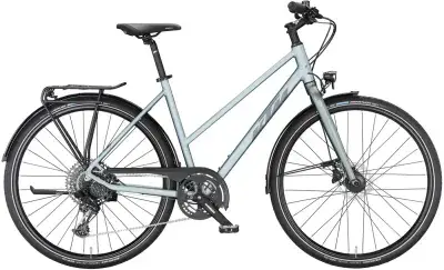 KTM LIFE LITE - 28 Zoll 12K Trapez - azzuro silver matt