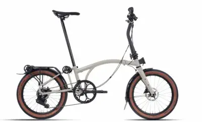 Brompton G Line - 20 Zoll 8K Faltrad - Traildust White
