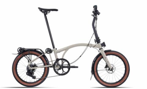 Brompton G Line - 20 Zoll 8K Faltrad - Traildust White