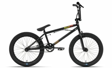 SIBMX Draak - 20 Zoll 1K BMX - matt schwarz