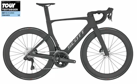 Scott Foil RC 10 black - 28 Zoll 24K Diamant - Carbon Black