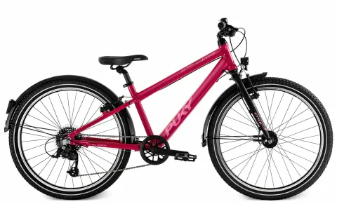 PUKY CYKE 24-8 ACTIVE - 24 Zoll 8K Diamant - berry/black