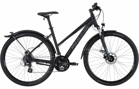 BULLS Cross Bike Street - 28 Zoll 24K Trapez - black matt