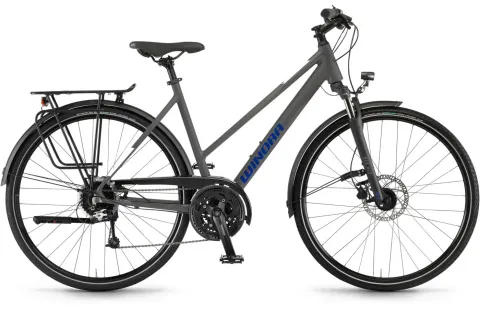 Winora Domingo 27 - 28 Zoll 27K Trapez - Microchip Grey matt