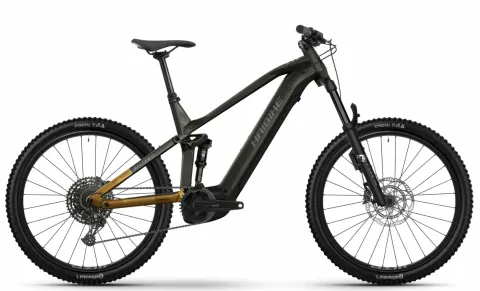 Haibike ALLTRAIL 10.5 ABS 29 - 29 Zoll 800Wh 12K Fully - Black Ninja Gold Grey