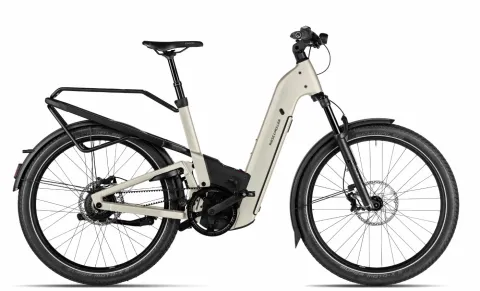 Riese & Müller Homage5 GT vario- 27.5 Zoll 800Wh Enviolo Fully - Warm Silver