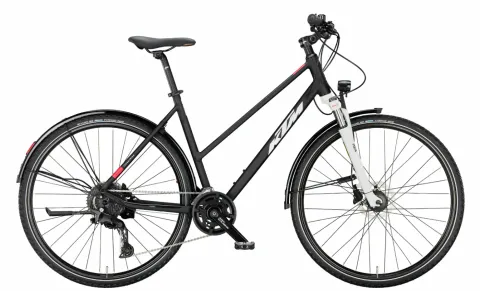KTM AVENZA CROSS ST - 28 Zoll 20K Trapez - black matt
