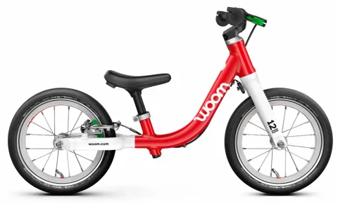 Woom GO 1 (Gen. H) - 12 Zoll Laufrad - woom red