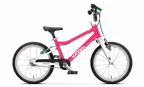 Woom GO 3 AUTOMAGIC (Gen. H) - 16 Zoll Diamant 2N - hot pink