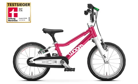 Woom GO 2 (Gen. H) - 14 Zoll Diamant 1K - hot pink