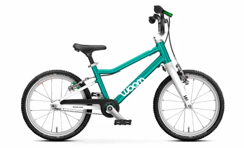 Woom GO 3 (Gen. H) - 16 Zoll Diamant 1K - metallic turquoise