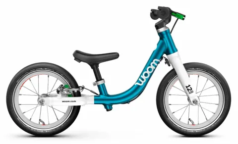 Woom GO 1 (Gen. H) - 12 Zoll Laufrad - metallic blue